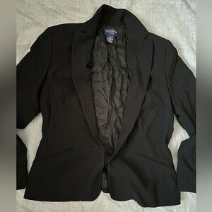anne taylor petite 4 button blazer